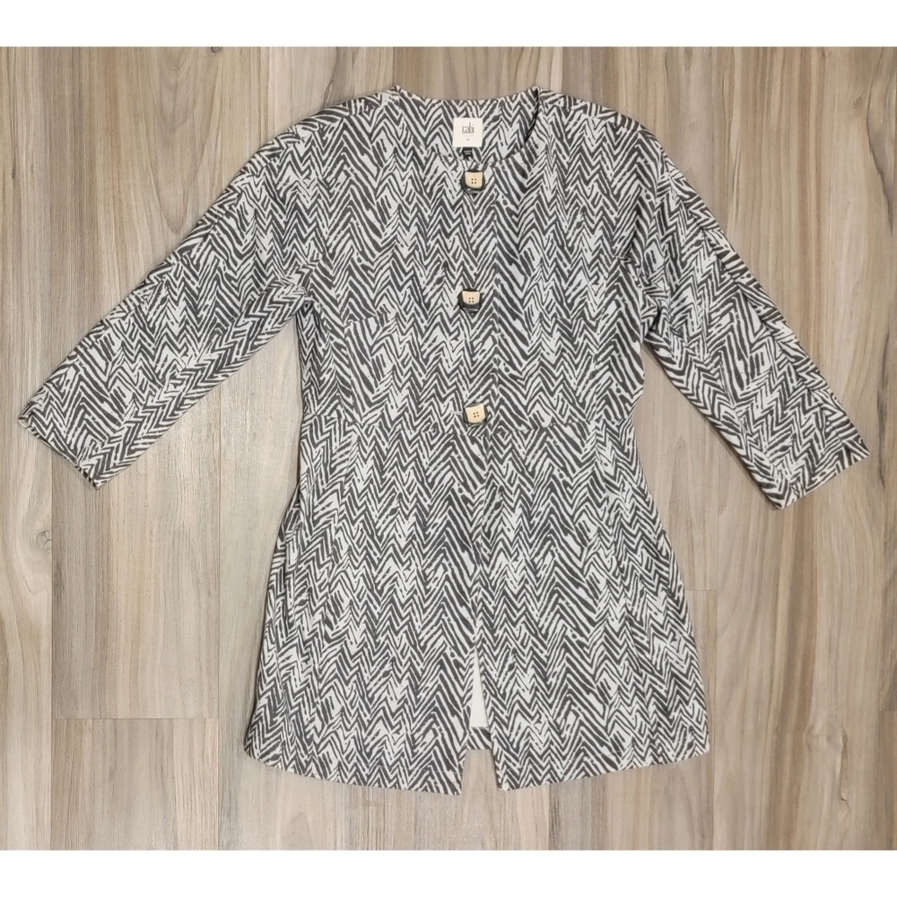 Cabi Zig Zag Ponte Long Jacket